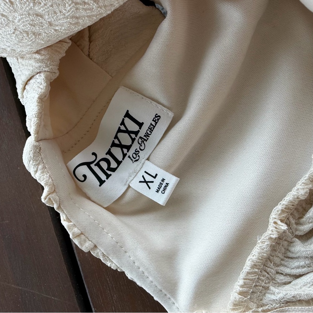 Trixxi Womens Short Sleeve Juniors Babydoll Dress. NWOT - Picture 7 of 13